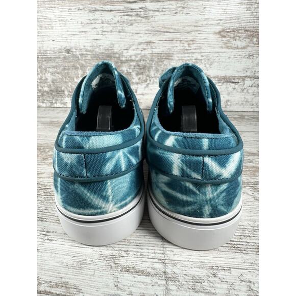 Mens Nike SB Zoom Stefan Janoski AC Tie-Dye Teal Blue Skate Shoes Sz 9 Athletic - Picture 5 of 11